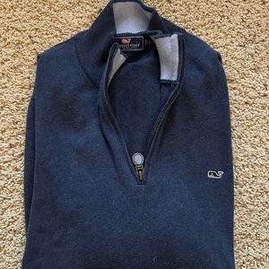 Vinyard vines zip sweater